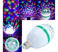 Диско-лампа свд в корпусе E27 4,2Вт 3led (NEON-NIGHT) /RGB, 220В арт. 601-253/