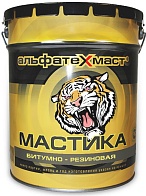 Мастика резино-битумная 5кг АЛЬФАТЕХМАСТ